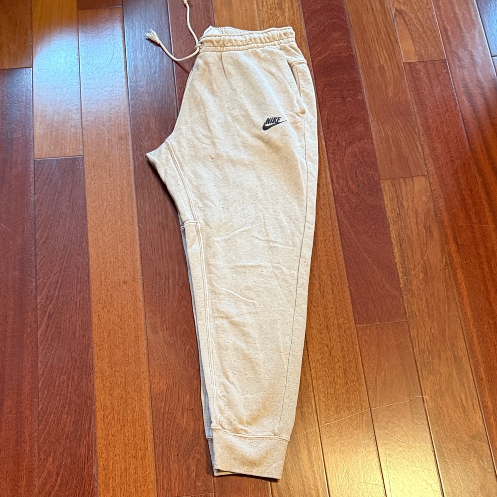 Nike size large men’s speckled knit jogger
